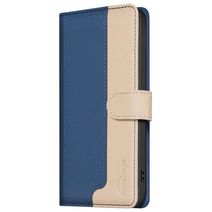 BINFEN COLOR BF33 for Google Pixel 9a Leather Case Splicing Color RFID Blocking
