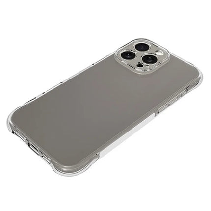 WANLONFENG WL Series for iPhone 16 Pro Max TPU Case 2.0mm Phone Cover with Tempered Glass Film
