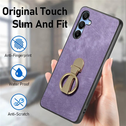 CASENEO D22 For Samsung Galaxy A16 4G / 5G Case Folding Kickstand Retro Leather Back Phone Cover