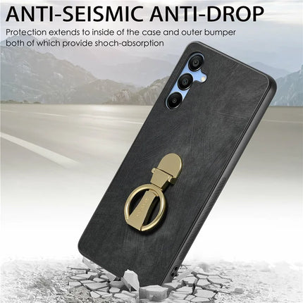 CASENEO D22 For Samsung Galaxy A16 4G / 5G Case Folding Kickstand Retro Leather Back Phone Cover