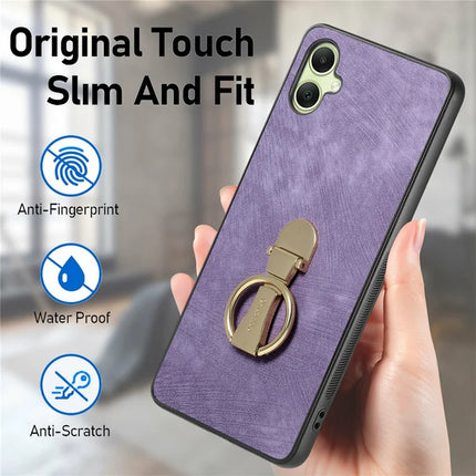 CASENEO D22 For Samsung Galaxy A06 Case Folding Kickstand Retro Leather Back Phone Cover