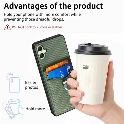 For Samsung Galaxy A06 Case Card Slots Ring Holder Kickstand Phone Cover