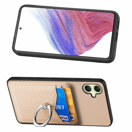 For Samsung Galaxy A06 Case Card Slots Ring Holder Kickstand Phone Cover