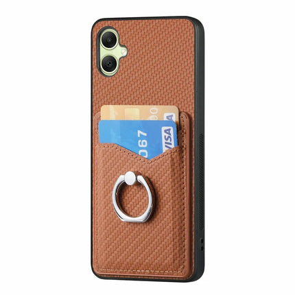 For Samsung Galaxy A06 Case Card Slots Ring Holder Kickstand Phone Cover