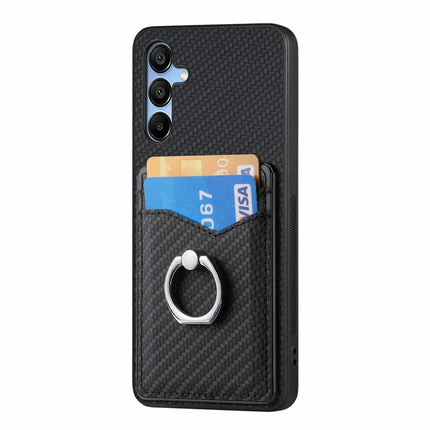For Samsung Galaxy A16 4G / 5G Case Card Slots Ring Holder Kickstand Phone Cover
