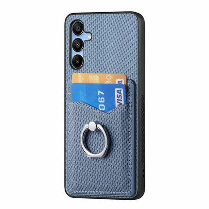 For Samsung Galaxy A16 4G / 5G Case Card Slots Ring Holder Kickstand Phone Cover
