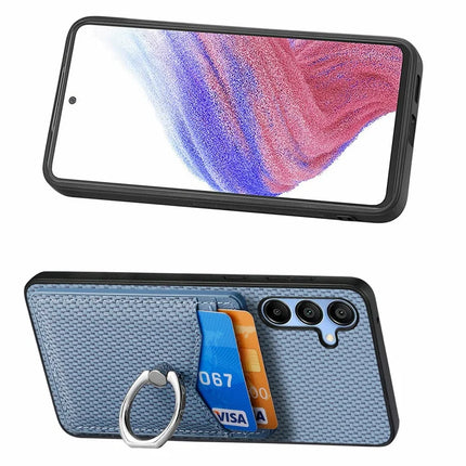 For Samsung Galaxy A16 4G / 5G Case Card Slots Ring Holder Kickstand Phone Cover