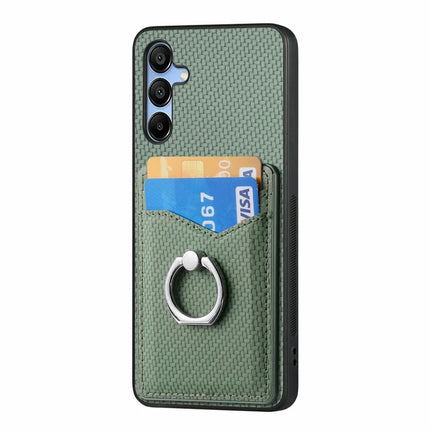 For Samsung Galaxy A16 4G / 5G Case Card Slots Ring Holder Kickstand Phone Cover