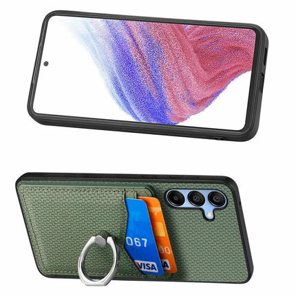 For Samsung Galaxy A16 4G / 5G Case Card Slots Ring Holder Kickstand Phone Cover
