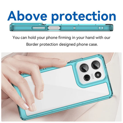 For Motorola Moto G75 5G Case TPU+Acrylic Protective Clear Phone Cover
