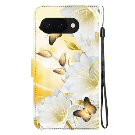 For Google Pixel 9a Wallet Phone Case Anti-Drop Leather Flip Cover Pattern Printing
