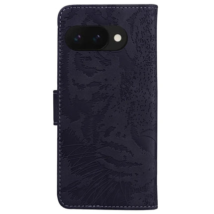 For Google Pixel 9a Case Tiger Imprint Leather Wallet Phone Cover