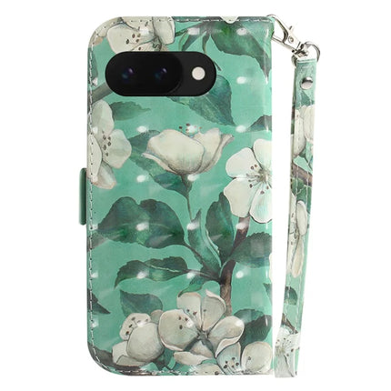 For Google Pixel 9a Case Pattern Printing Leather Wallet Phone Cover