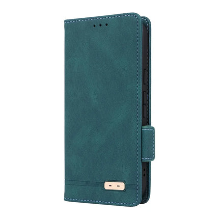 For Google Pixel 9a Case Leather Wallet Flip Phone Cover with Hardware Decor