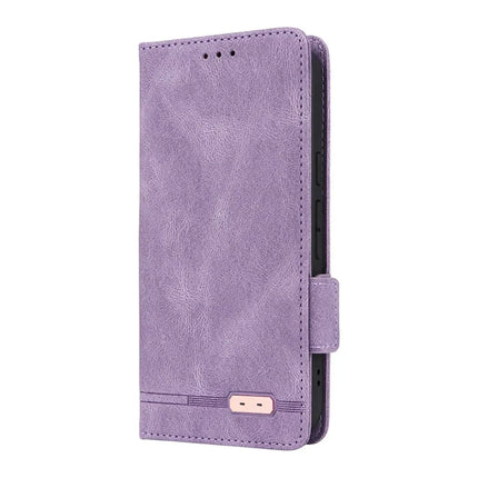 For Google Pixel 9a Case Leather Wallet Flip Phone Cover with Hardware Decor