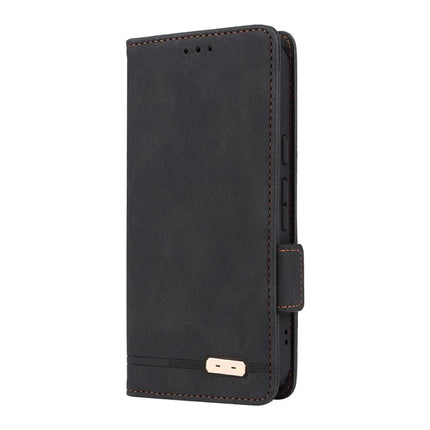 For Google Pixel 9a Case Leather Wallet Flip Phone Cover with Hardware Decor