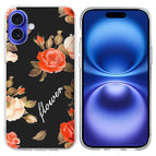 Black Background Flowers