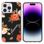 Black Background Flowers