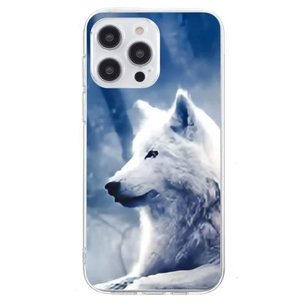 For iPhone 16 Pro Max Case Pattern Printing Shockproof Soft TPU Phone Cover