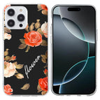 Black Background Flowers
