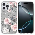 Grey Background Flowers