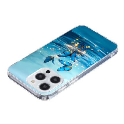 For iPhone 15 Pro Max Case Pattern Printing Shockproof Soft TPU Phone Cover
