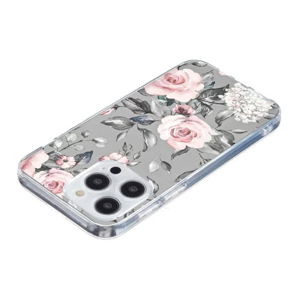 For iPhone 15 Pro Max Case Pattern Printing Shockproof Soft TPU Phone Cover