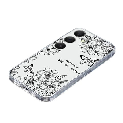 For Samsung Galaxy A54 5G Case Pattern Printing Shockproof Soft TPU Phone Cover