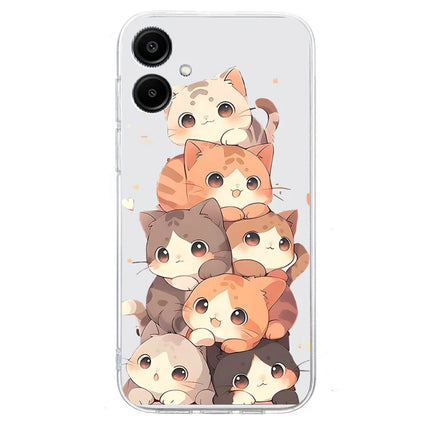 For Samsung Galaxy A06 Case Pattern Printing Shockproof Soft TPU Phone Cover