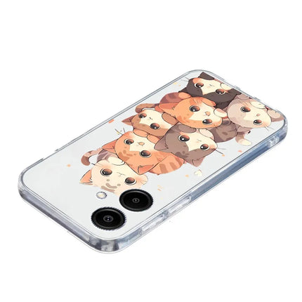For Samsung Galaxy A06 Case Pattern Printing Shockproof Soft TPU Phone Cover