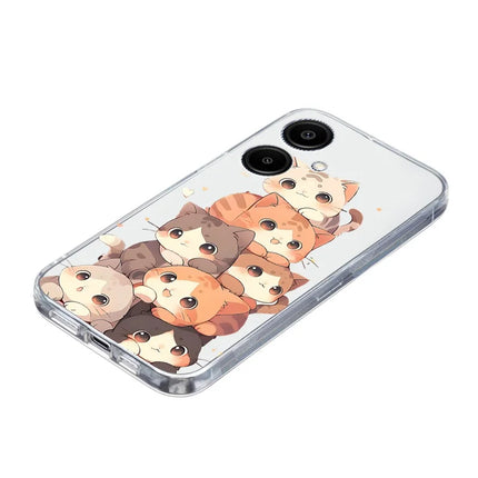 For Samsung Galaxy A06 Case Pattern Printing Shockproof Soft TPU Phone Cover