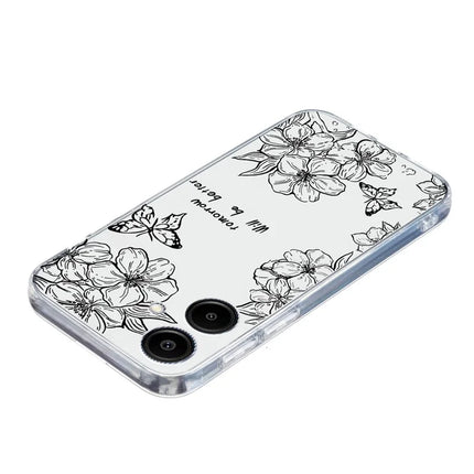 For Samsung Galaxy A06 Case Pattern Printing Shockproof Soft TPU Phone Cover