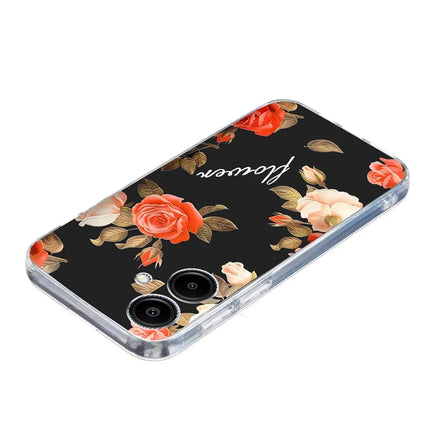 For Samsung Galaxy A06 Case Pattern Printing Shockproof Soft TPU Phone Cover