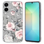 Grey Background Flowers
