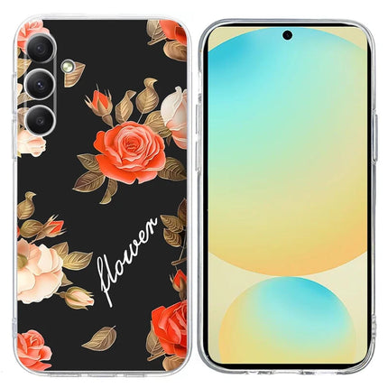 For Samsung Galaxy A55 5G Case Pattern Printing Shockproof Soft TPU Phone Cover