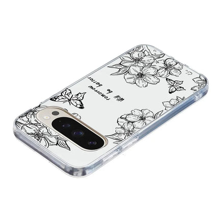 For Google Pixel 9 Pro XL Case Pattern Printing Shockproof Soft TPU Phone Cover