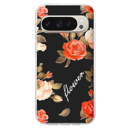 For Google Pixel 9 Pro XL Case Pattern Printing Shockproof Soft TPU Phone Cover