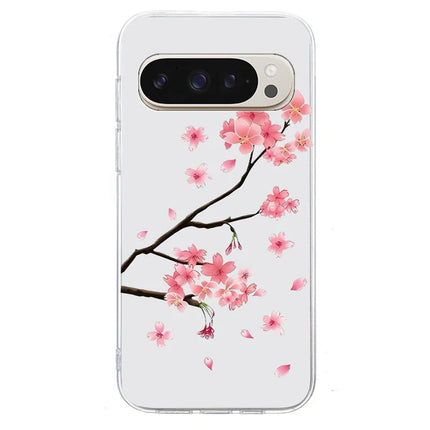 For Google Pixel 9 Pro XL Case Pattern Printing Shockproof Soft TPU Phone Cover