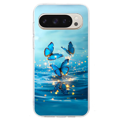 For Google Pixel 9 / 9 Pro Case Pattern Printing Shockproof Soft TPU Phone Cover