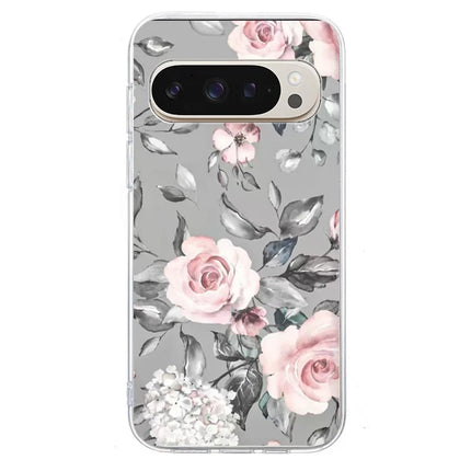 For Google Pixel 9 / 9 Pro Case Pattern Printing Shockproof Soft TPU Phone Cover