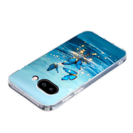 For Google Pixel 9a Case Pattern Printing Shockproof Soft TPU Phone Cover
