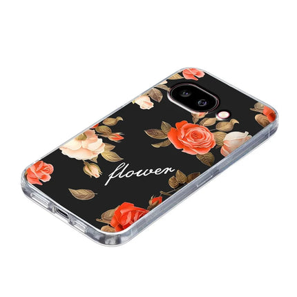 For Google Pixel 9a Case Pattern Printing Shockproof Soft TPU Phone Cover