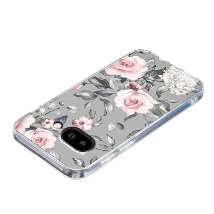 For Google Pixel 9a Case Pattern Printing Shockproof Soft TPU Phone Cover