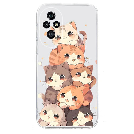 For Honor 200 Pro 5G Case Pattern Printing Shockproof Soft TPU Phone Cover