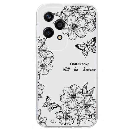 For Honor 200 Lite Case Pattern Printing Shockproof Soft TPU Phone Cover