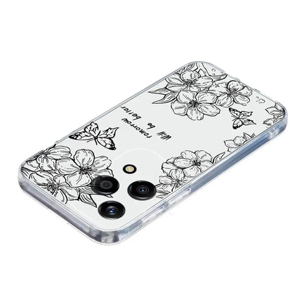 For Honor 200 Lite Case Pattern Printing Shockproof Soft TPU Phone Cover