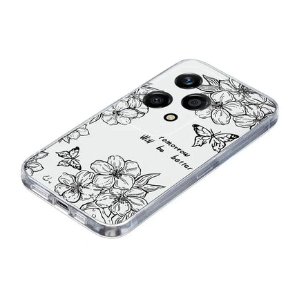 For Honor 200 Lite Case Pattern Printing Shockproof Soft TPU Phone Cover