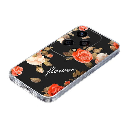For Honor 200 Lite Case Pattern Printing Shockproof Soft TPU Phone Cover