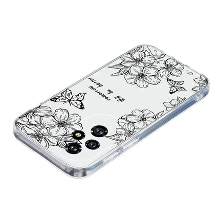 For Honor 200 5G Case Pattern Printing Shockproof Soft TPU Phone Cover