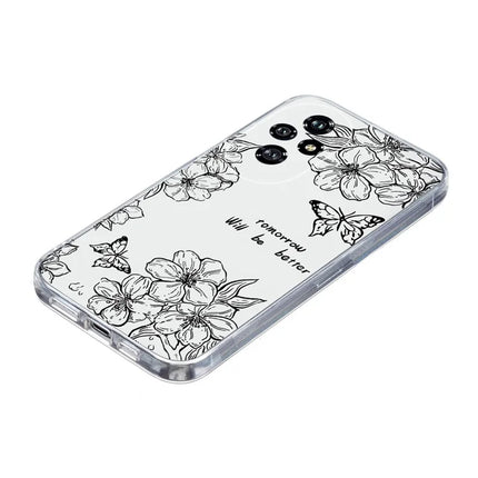 For Honor 200 5G Case Pattern Printing Shockproof Soft TPU Phone Cover